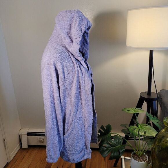 Urban Outfitters hooded jacket Out From Under Purple Cardigan Small Oversized - Picture 5 of 9